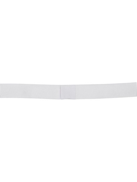 K-UP Ruban amovible pour chapeau blanc personnalisable