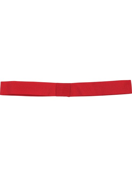 K-UP Ruban amovible pour chapeau rouge personnalisable