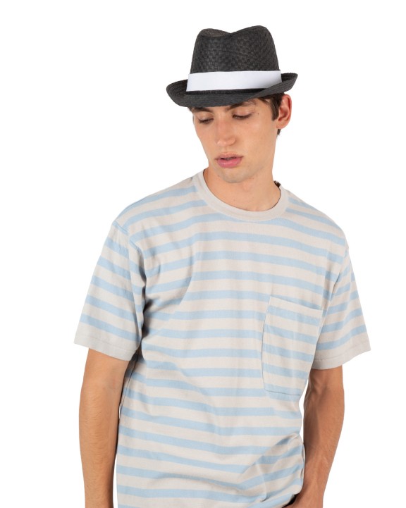 Casquette personnalisable K-UP Chapeau de paille style Panama rétro