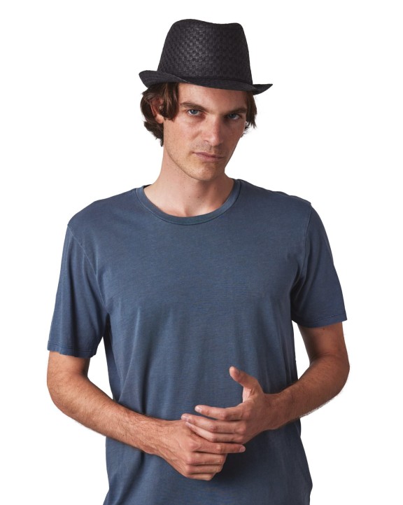 Casquette personnalisable K-UP Chapeau de paille style Panama rétro