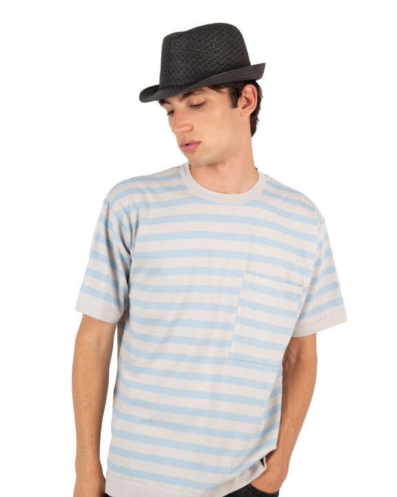 Casquette personnalisable K-UP Chapeau de paille style Panama rétro