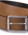 Accessoire personnalisable K-UP Ceinture en cuir à bord franc - 35 mm
