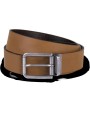 Accessoire personnalisable K-UP Ceinture en cuir à bord franc - 35 mm