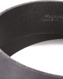 Accessoire personnalisable K-UP Ceinture en cuir à bord franc - 35 mm