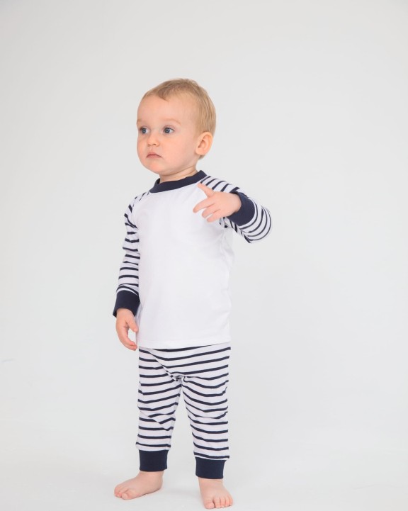 Article bébé personnalisable LARKWOOD Pyjama à rayures