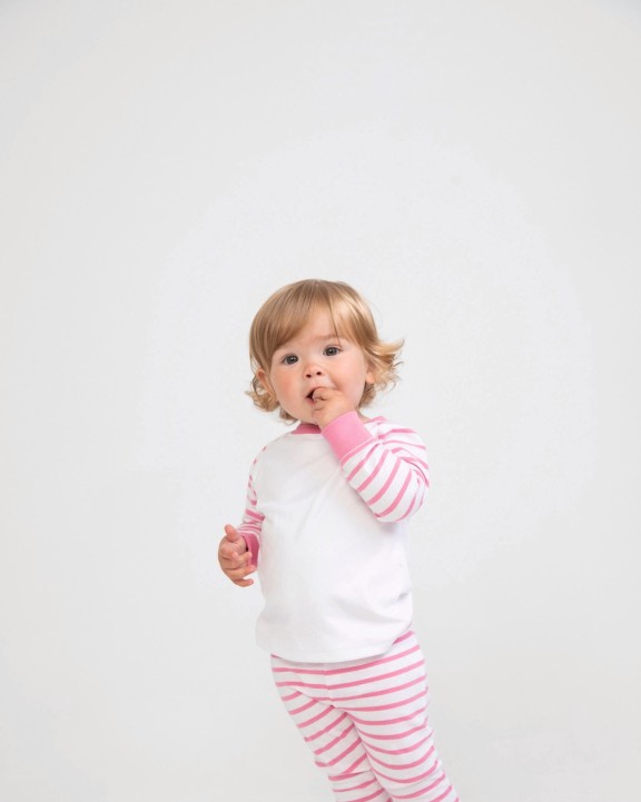 Article bébé personnalisable LARKWOOD Pyjama à rayures