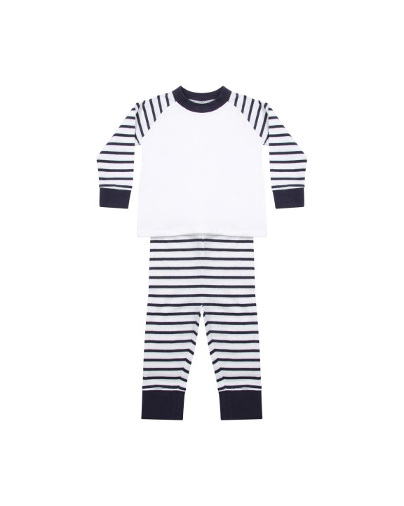 Article bébé personnalisable LARKWOOD Pyjama à rayures