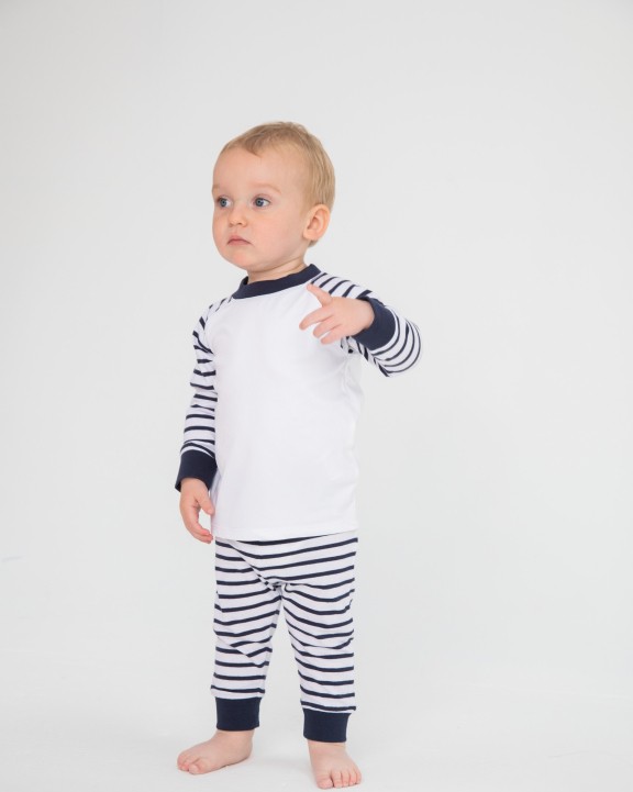 Article bébé personnalisable LARKWOOD Pyjama à rayures
