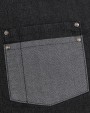 Tablier personnalisable PREMIER Tablier Denim à bavette "Domain"