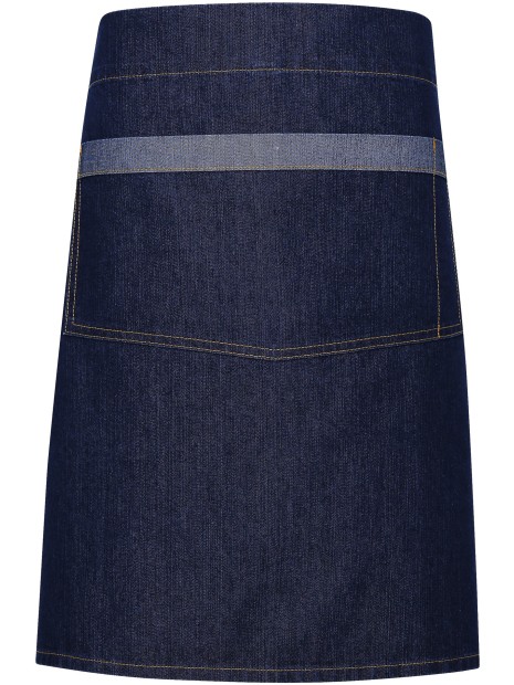 PREMIER Tablier taille Denim "Domain" Indigo Denim personnalisable