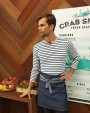 PREMIER Domain - Contrast denim waist apron Schürze personalisierbar