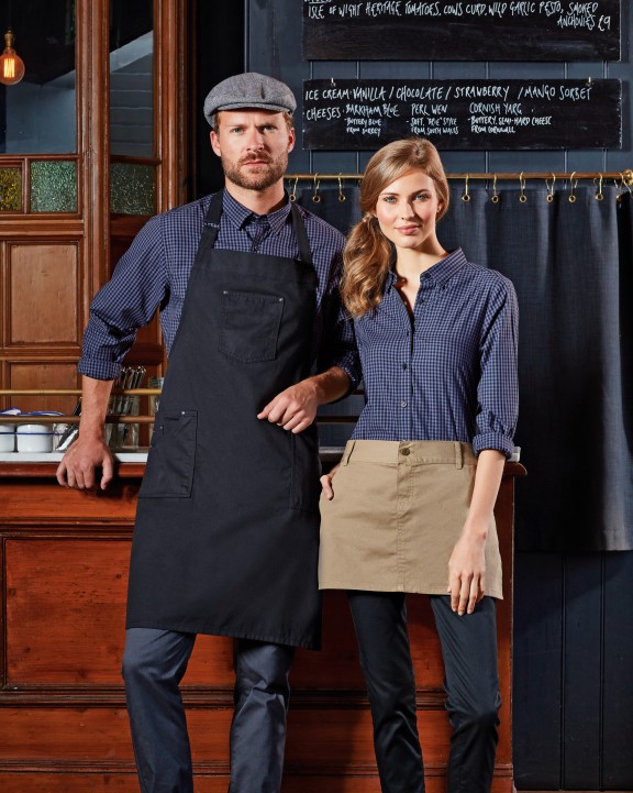 PREMIER Chino - Cotton bib apron Schürze personalisierbar