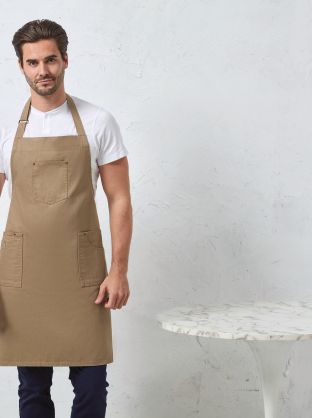 Tablier à bavette "Chino"