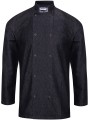 PREMIER Veste Denim chef cuisinier Black Denim personnalisable