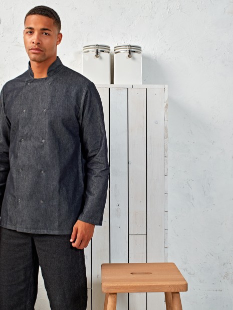 Vestes à personnaliser PREMIER Veste Denim chef cuisinier 