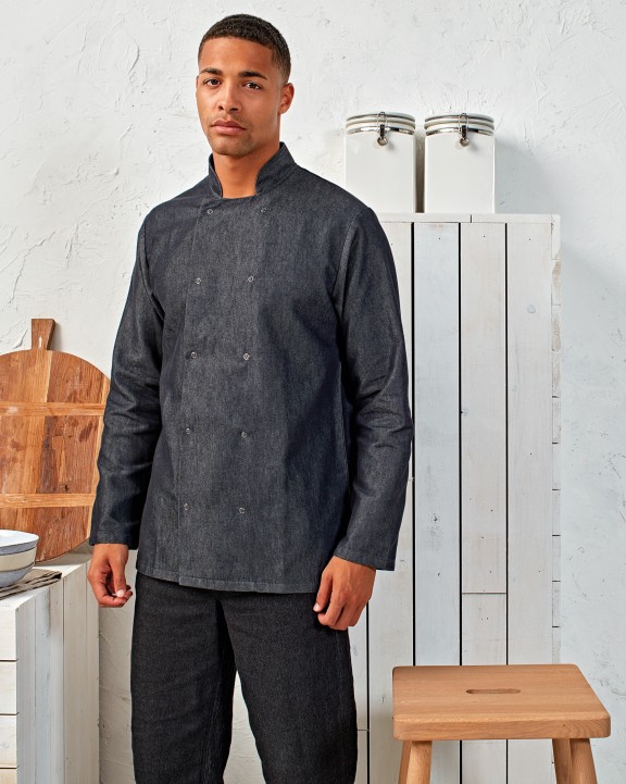 Veste personnalisable PREMIER Veste Denim chef cuisinier