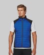Veste personnalisable PROACT Veste sport bi-matière sans manches unisexe