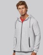 PROACT Herren-Funktions- performance Hoodie Jacke personalisierbar