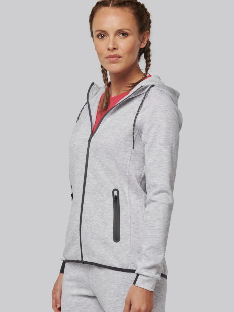 Vestes à personnaliser PROACT Veste à capuche performance  femme 