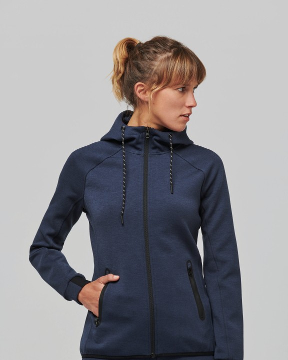 PROACT Damen-Funktions- performance Hoodie Jacke personalisierbar