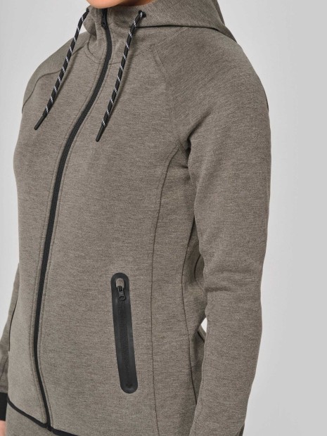 Vestes à personnaliser PROACT Veste à capuche performance  femme 