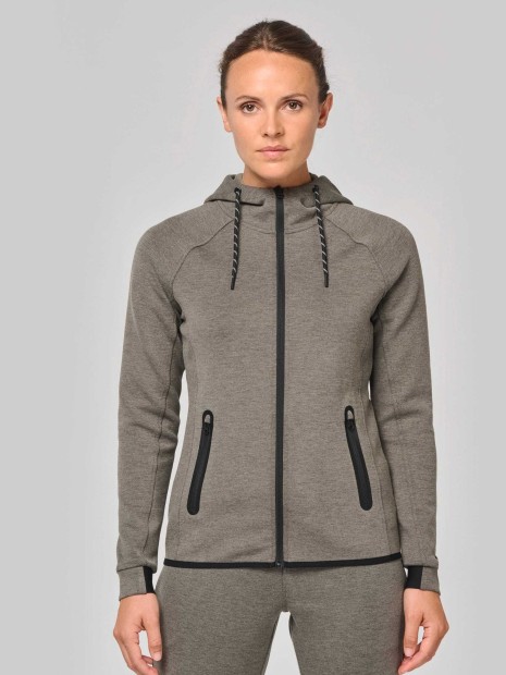 Vestes à personnaliser PROACT Veste à capuche performance  femme 