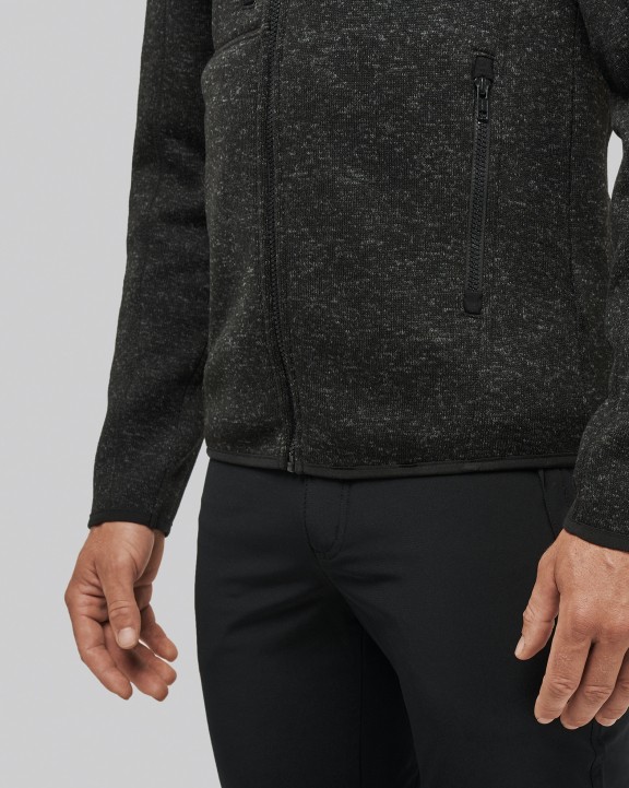 Veste personnalisable PROACT Veste à capuche chinée homme