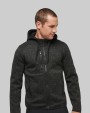 Veste personnalisable PROACT Veste à capuche chinée homme