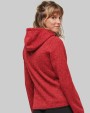 Veste personnalisable PROACT Veste à capuche chinée femme