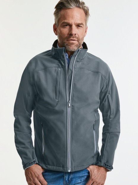 Softshells à personnaliser RUSSELL Veste homme Softshell Bionic-Finish® 