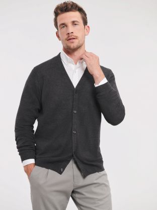 MEN'S V-NECK KNITTED CARDIGAN