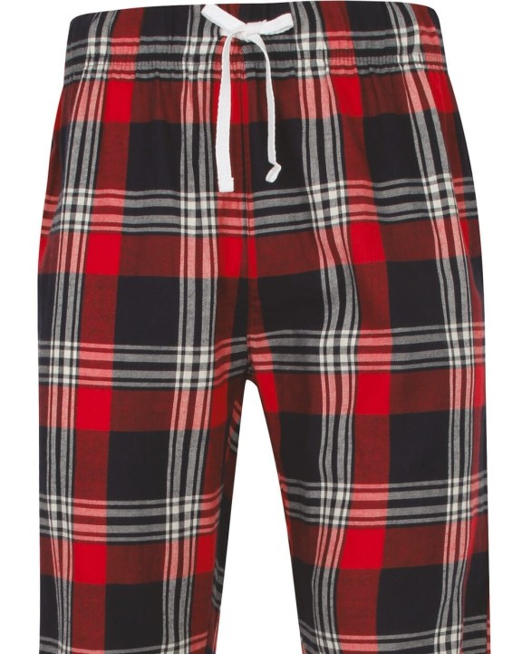 SKINNIFIT Men''s tartan lounge trousers Hose personalisierbar