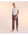 SKINNIFIT Men''s tartan lounge trousers Hose personalisierbar