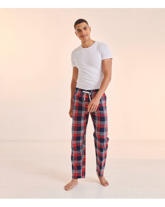 Pantalon personnalisable SKINNIFIT Pantalon homme à motif tartan