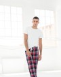 SKINNIFIT Men''s tartan lounge trousers Hose personalisierbar