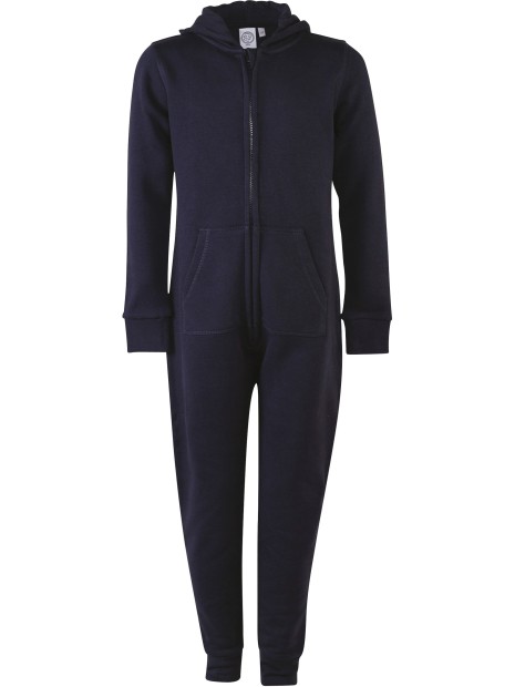 SKINNIFIT Combinaison adulte bleu marine personnalisable