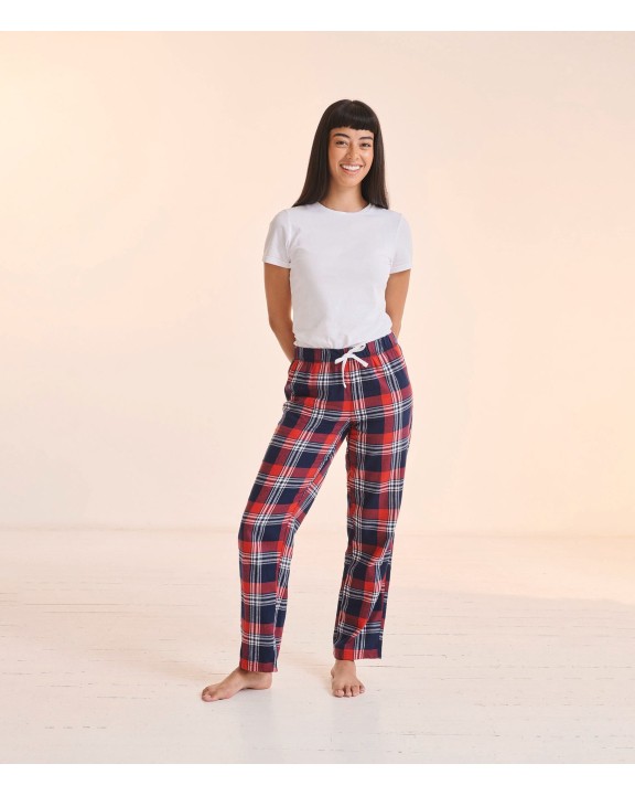 SKINNIFIT Women's tartan lounge trousers Hose personalisierbar