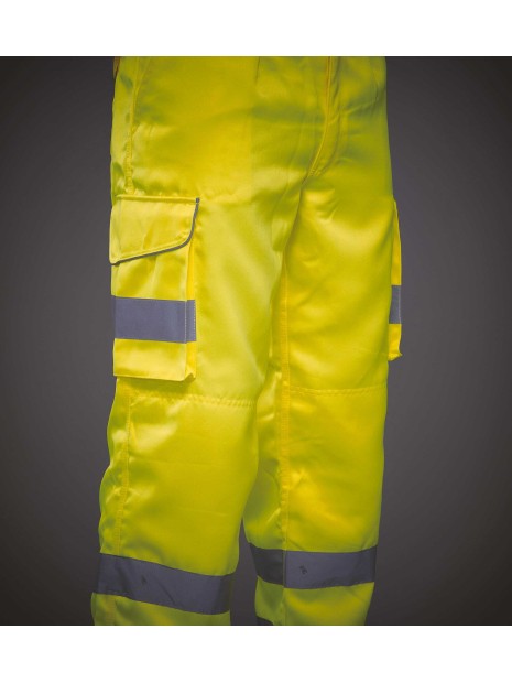YOKO Pantalon Cargo haute visibilité  personnalisable