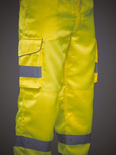 Pantalons à personnaliser YOKO Pantalon Cargo haute visibilité 