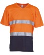 T-shirt personnalisable YOKO T-shirt col V haute visibilité Top Cool