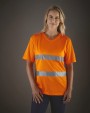 T-shirt personnalisable YOKO T-shirt col V haute visibilité Top Cool