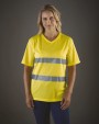 T-shirt personnalisable YOKO T-shirt col V haute visibilité Top Cool
