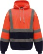 Sweat-shirt personnalisable YOKO Sweatshirt capuche haute visibilité