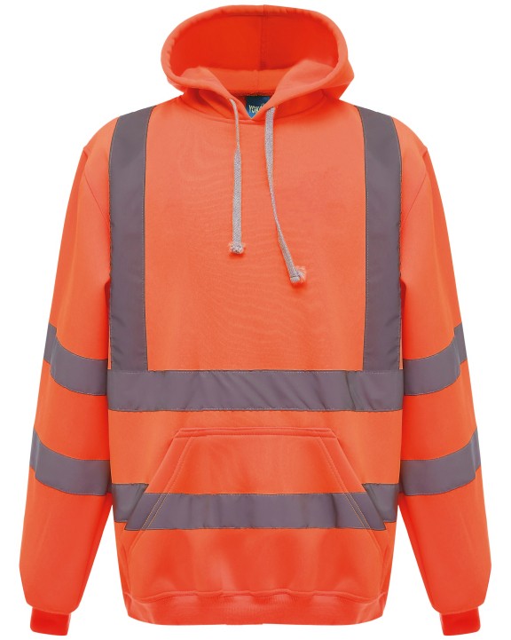 Sweat-shirt personnalisable YOKO Sweatshirt capuche haute visibilité
