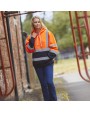Sweater YOKO Hi-Vis sweater met capuchon voor bedrukking &amp; borduring