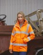 YOKO Hi-Vis ladies' executive jacket Jacke personalisierbar
