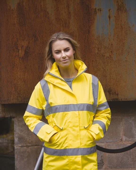 YOKO Hi-Vis ladies' executive jacket Jacke personalisierbar