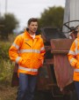 YOKO Hi-Vis Fontaine Storm jacket Jacke personalisierbar