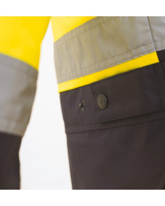 YOKO Hi-Vis Fontaine Storm jacket Jacke personalisierbar