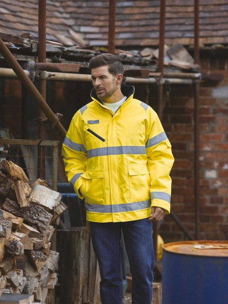 Vestes à personnaliser YOKO Veste haute visibilité "Fontaine Storm" 